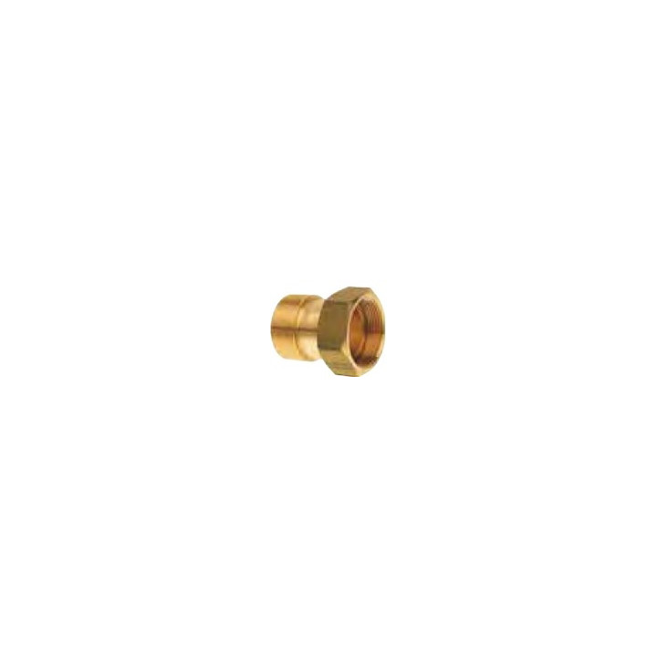 Raccord 2 pieces compteur 1"1/2Mx1"1/2 F