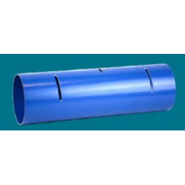 Tube pvc drain epandage bleu D100 - CR4 - 4ml