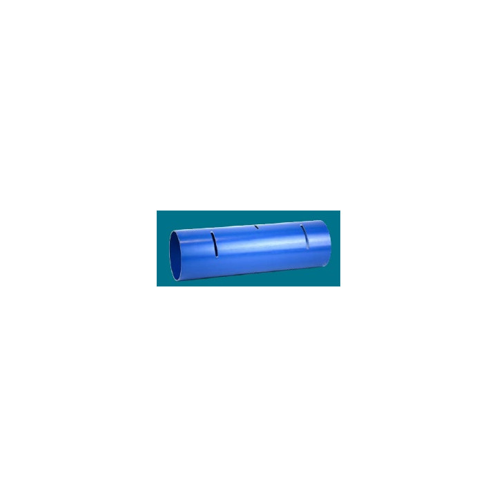 Tube pvc drain epandage bleu D100 - CR4 - 4ml