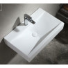 Lavabo 70.5x44.5x12cm blanc