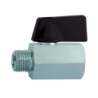 Vanne mini 1/4 tour 1/2 M-F