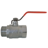 Vanne 1/4 tour 2" MF acs poignee plate rouge