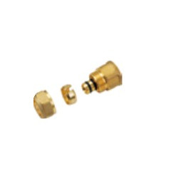 Raccord a compression droit multicouche D20X1/2" F