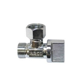 Robinet equerre pour WC 1/4T 3/8 chrome