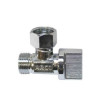 Robinet equerre pour WC 1/4T 3/8 chrome