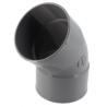 Coude pvc evac D100 45° FF - NF