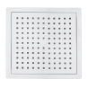 Pomme de douche carre 300x300mm en ABS