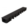 Caniveau 1m fonte l130 + 2 grilles B125