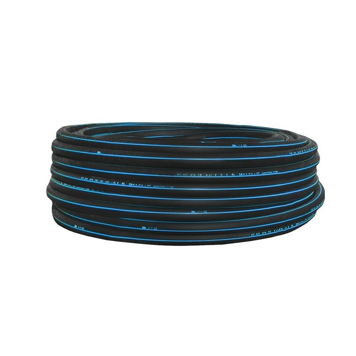 Polyethylene bande bleue (PE100RC) d110 pn16 sdr11 EN12201 rouleau 50 ml
