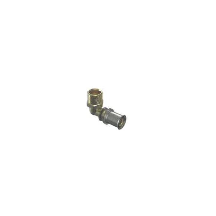 Coude Tigris M5 multicouche d20x1/2 male 90°