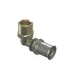 Coude Tigris M5 multicouche d20x3/4 male 90°