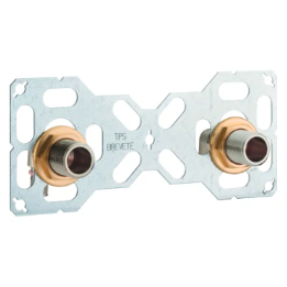 Kit encastrable R-FIX raccord coude double a sertir DN16 NF