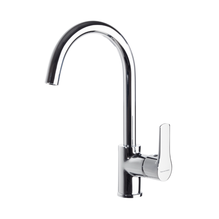 Mitigeur evier col de cygne TITANIUM chrome C2