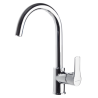 Mitigeur evier col de cygne TITANIUM chrome C2