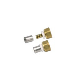Manchon a sertir d20x1/2"F a visser