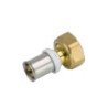 Manchon a sertir d26x3/4"F ecrou libre