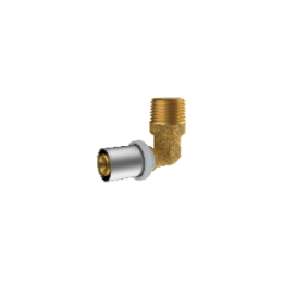 Coude a sertir d20x3/4" M 90°