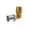 Coude a sertir dn26x3/4" M 90°