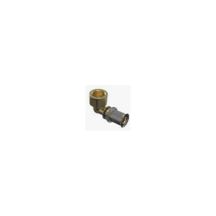 Coude Tigris M5 multicouche d16x3/8 femelle 90°