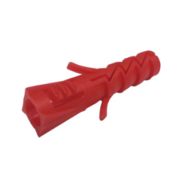 Cheville SECUR nylon 8x40 rouge