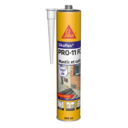 Mastic colle sikaflex pro 300ml gris