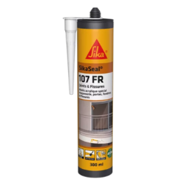 Mastic acrylique joint fissure sika seal 107 blanc
