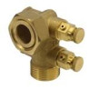 Clapet anti pollution coude equerre 3/4'' mf avec 2purges inamovibles